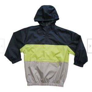 Gap Anorak Rain Jacket Size L / XL Youth Hooded Pullover Windbreaker  RN 54023